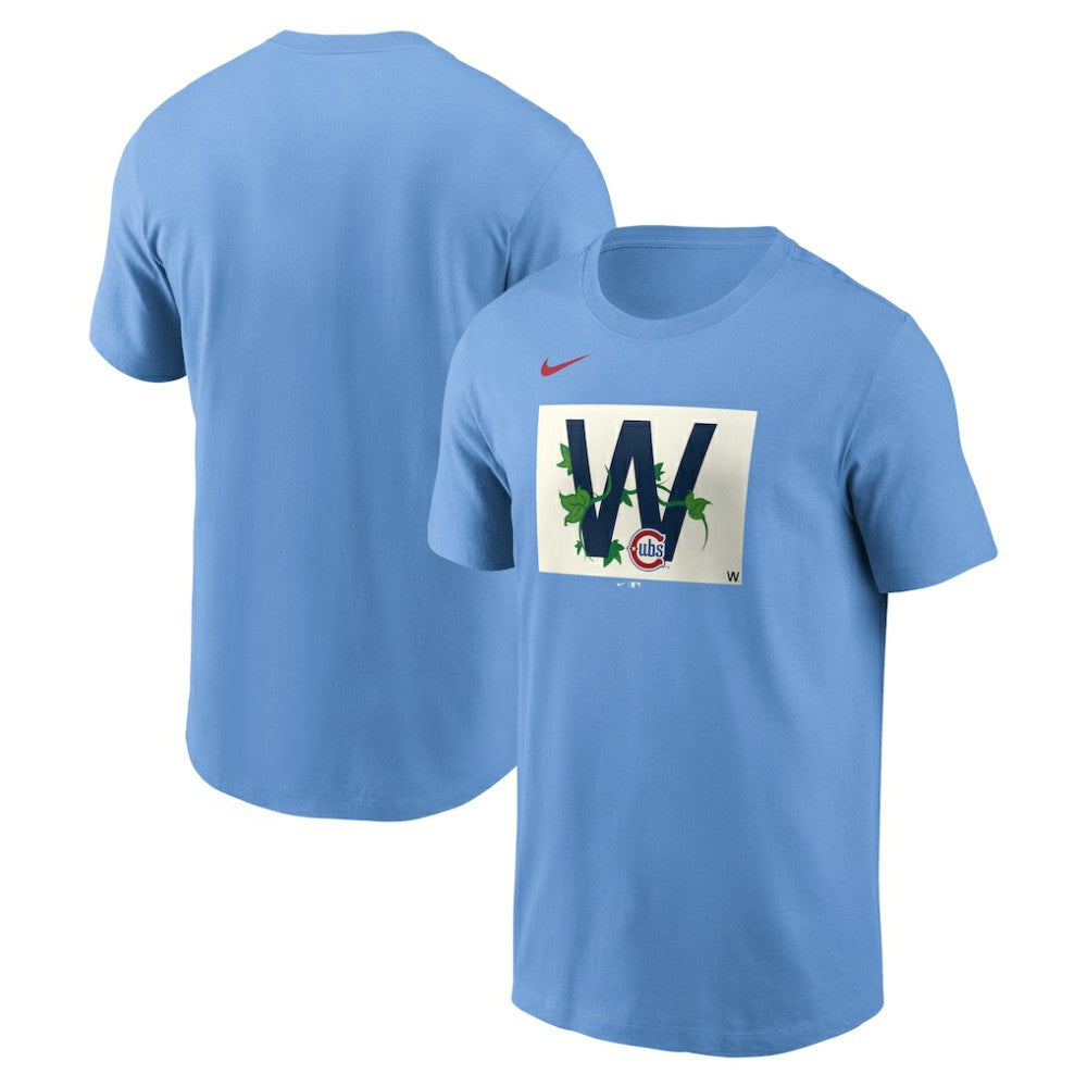 Chicago Cubs Nike Alt Ivy W Flag T-Shirt | MLB New