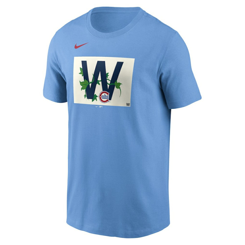 Chicago Cubs Nike Alt Ivy W Flag T-Shirt | MLB New