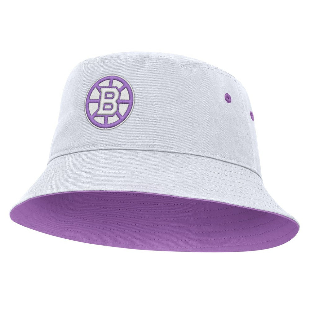 Boston Bruins Fanatics Hockey Fights Cancer Bucket Hat Online