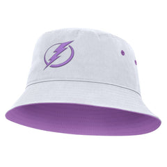 Tampa Bay Lightning Fanatics Hockey Fights Cancer Bucket Hat Outlet