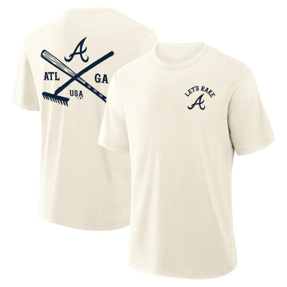 Atlanta Braves Fanatics Nostalgia Stadium Slub T-Shirt | MLB New