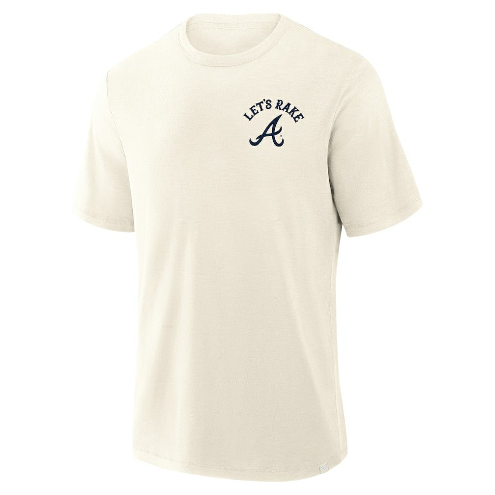 Atlanta Braves Fanatics Nostalgia Stadium Slub T-Shirt | MLB New