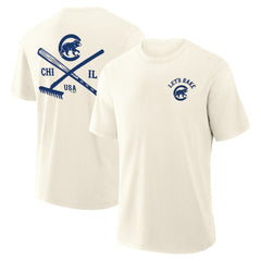 Chicago Cubs Fanatics Nostalgia Stadium Slub T-Shirt | MLB Shop