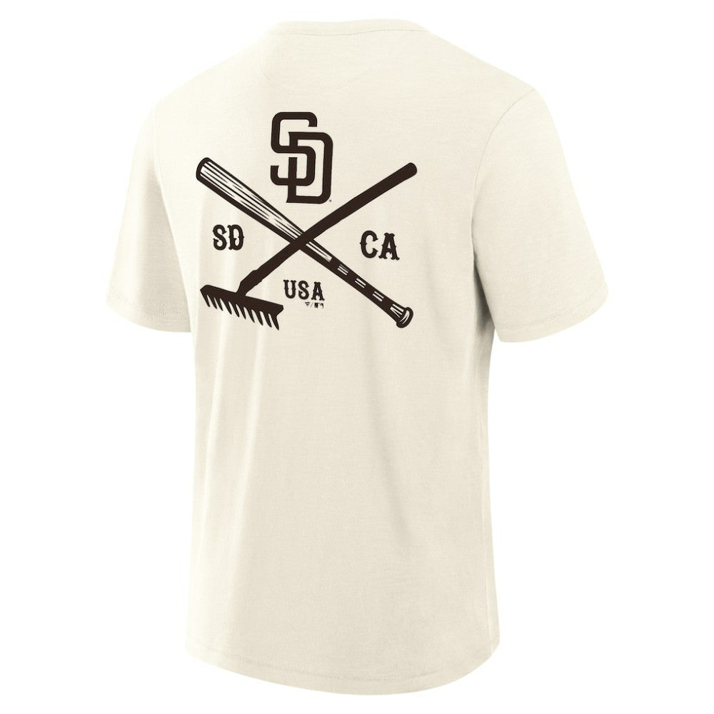 San Diego Padres Fanatics Nostalgia Stadium Slub T-Shirt | MLB US