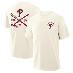 Philadelphia Phillies Fanatics Nostalgia Stadium Slub T-Shirt | MLB For sale