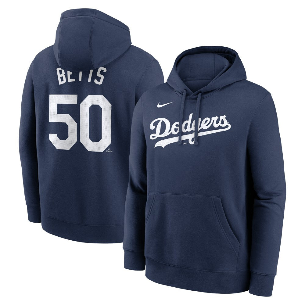 Mookie Betts Los Angeles Dodgers Nike Player Name & Number Club Pullover Hoodie | MLB For sale