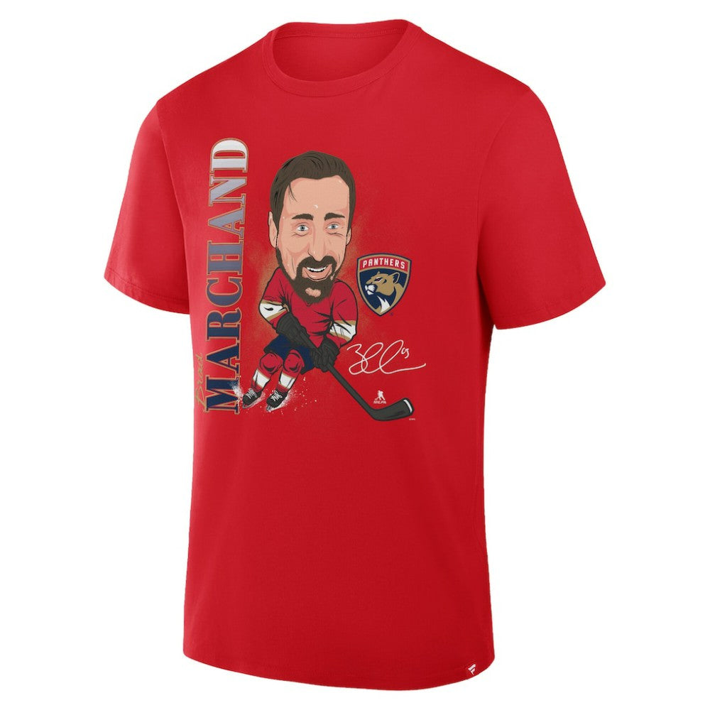 Brad Marchand Florida Panthers Fanatics Caricature Player T-Shirt Discount