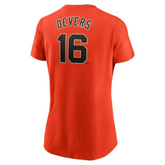 Rafael Devers San Francisco Giants Nike Women's Name & Number T-Shirt | MLB Discount