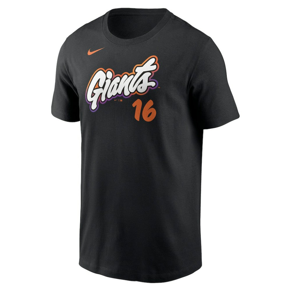 Rafael Devers San Francisco Giants Nike 2025 City Connect Fuse Name & Number T-Shirt | MLB Discount