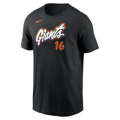 Rafael Devers San Francisco Giants Nike 2025 City Connect Fuse Name & Number T-Shirt | MLB Discount