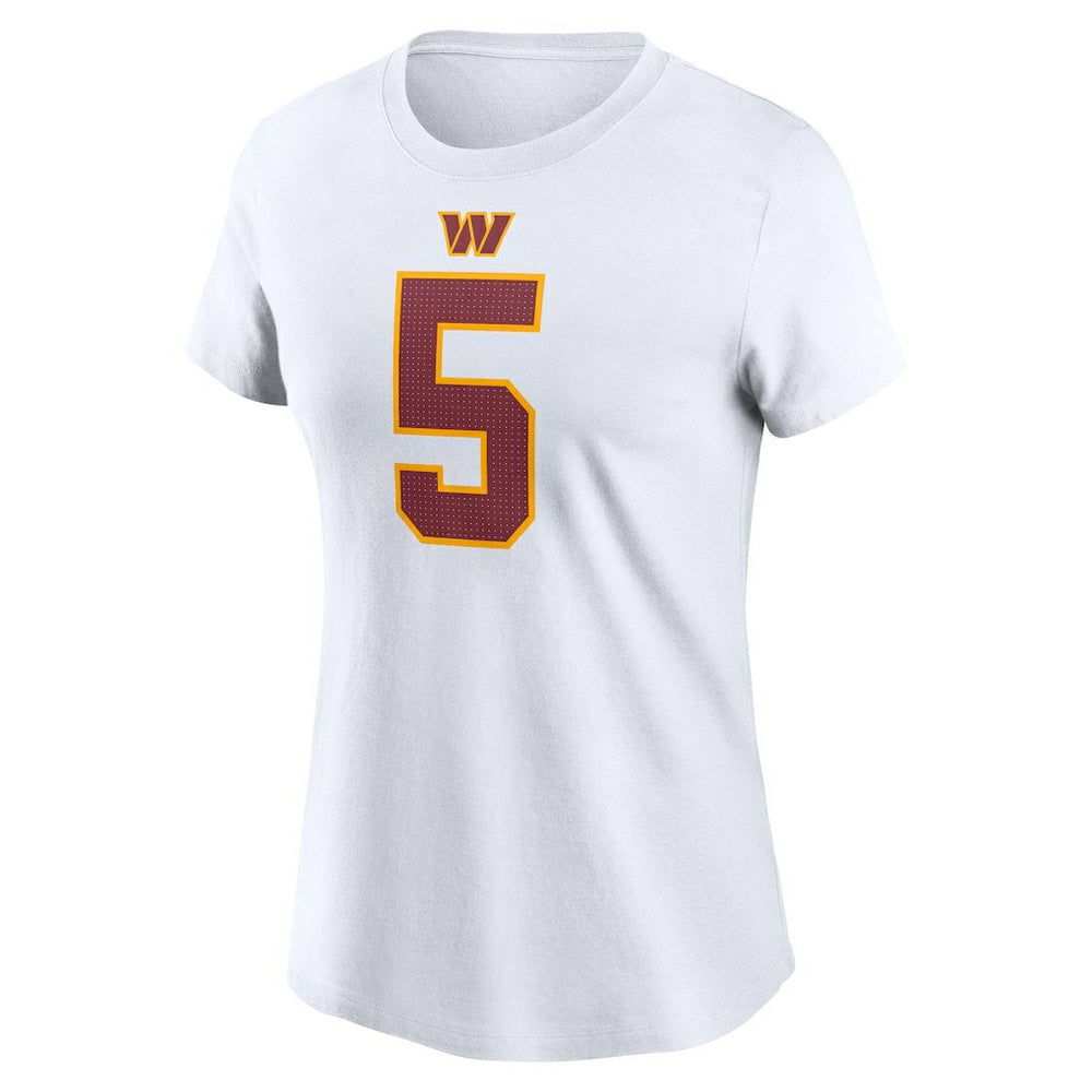 Washington Commanders Nike Jayden Daniels  Women's Super Bowl Era Name & Number T-Shirt