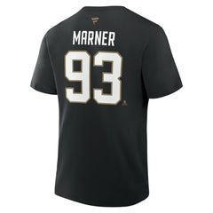 Mitch Marner Vegas Golden Knights Fanatics Authentic Stack Name & Number T-Shirt Outlet