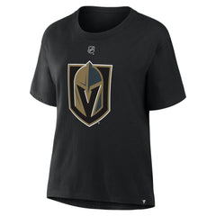 Mitch Marner Vegas Golden Knights Fanatics Women's Authentic Stack Name & Number T-Shirt For Sale