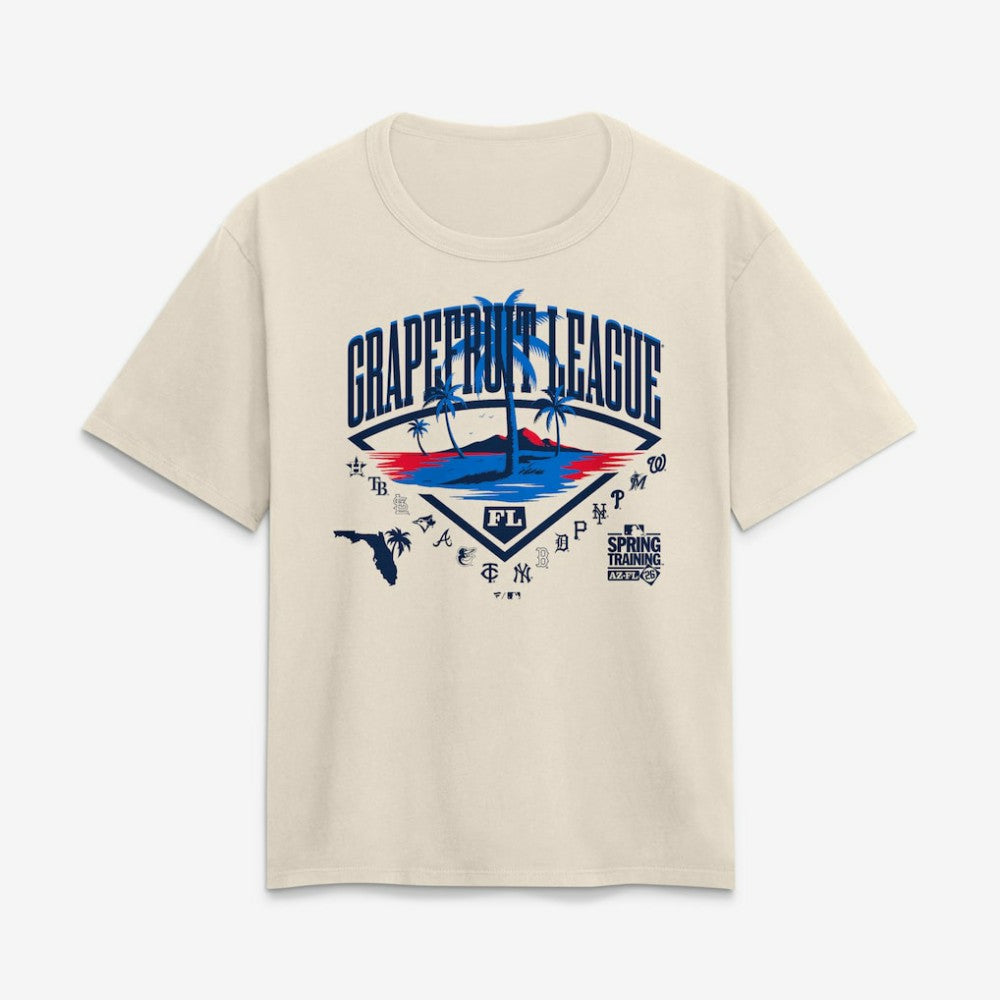 2026 Spring Training Grapefruit League Fanatics Women's Relaxed Hip Legacy T-Shirt | MLB US