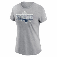 New England Patriots Nike Women's 2025 AFC Champions Locker Room Trophy Collection T-Shirt