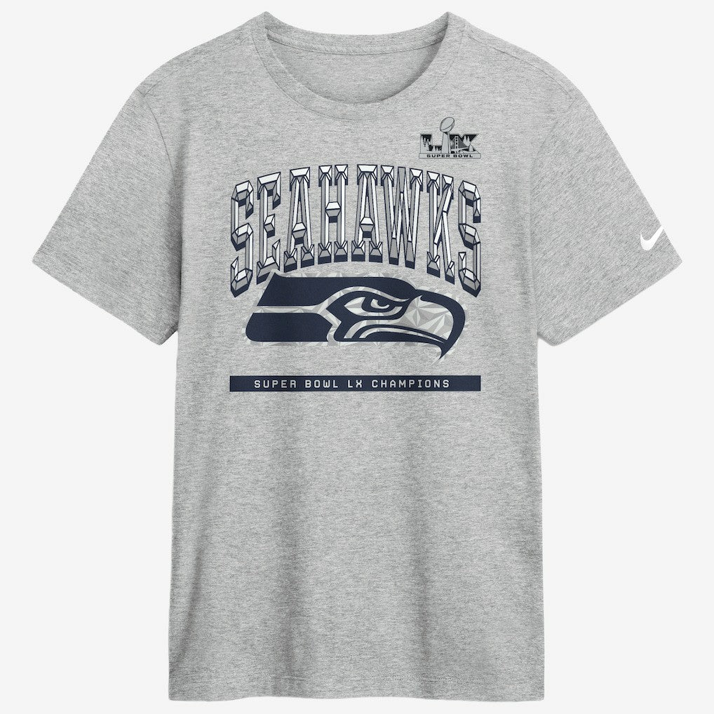Seattle Seahawks Nike Super Bowl LX Champions Ice Classic Roster T-Shirt