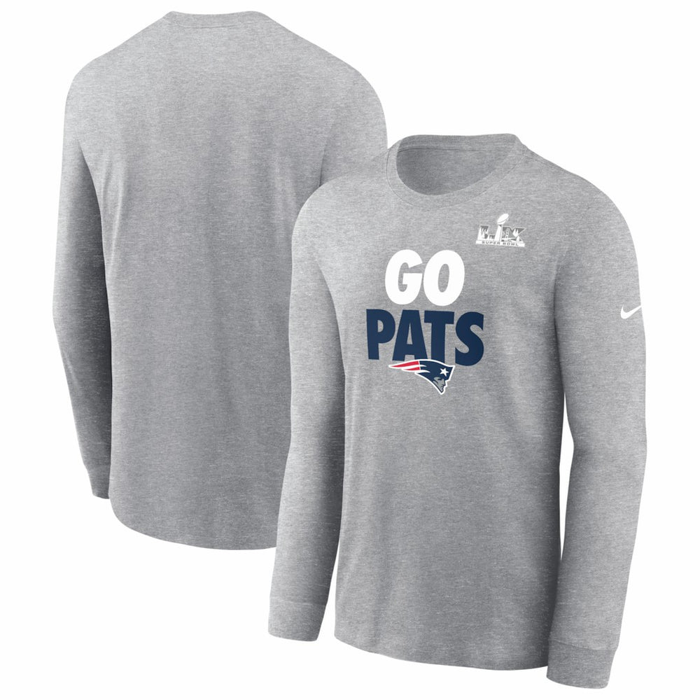 New England Patriots Nike Super Bowl LX Fast As Fast Gets Long Sleeve T-Shirt