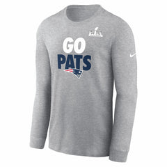 New England Patriots Nike Super Bowl LX Fast As Fast Gets Long Sleeve T-Shirt