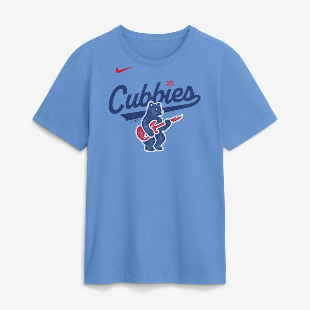 Chicago Cubs Nike Electric Bear T-Shirt | MLB New