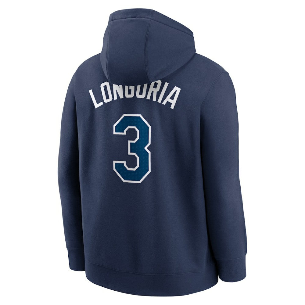 Evan Longoria Tampa Bay Rays Nike Player Name & Number Club Pullover Hoodie | MLB On Sale