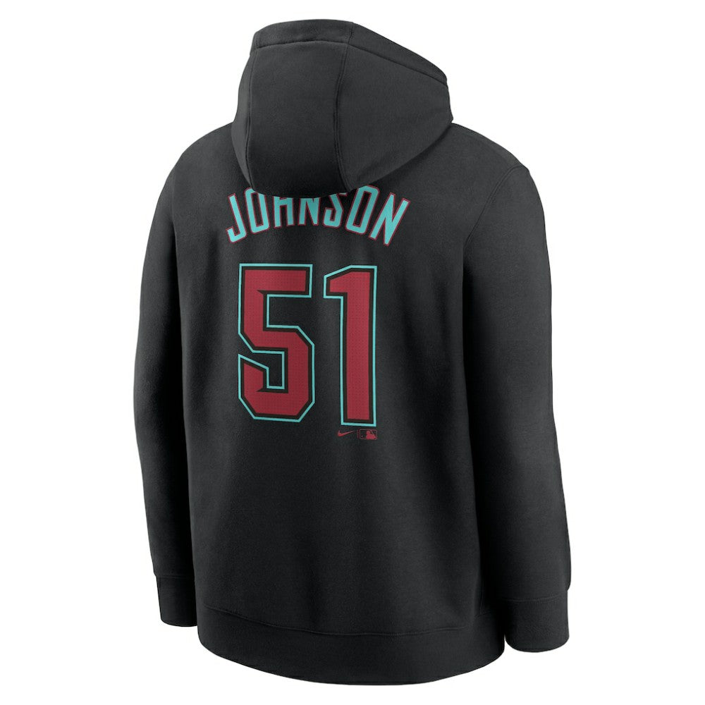 Randy Johnson Arizona Diamondbacks Nike Player Name & Number Club Pullover Hoodie | MLB Sale