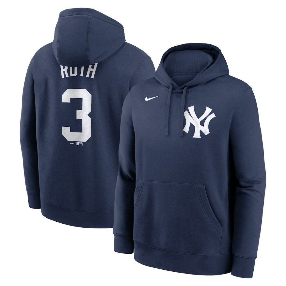 Babe Ruth New York Yankees Nike Retired Player Name & Number Club Pullover Hoodie | MLB Near me