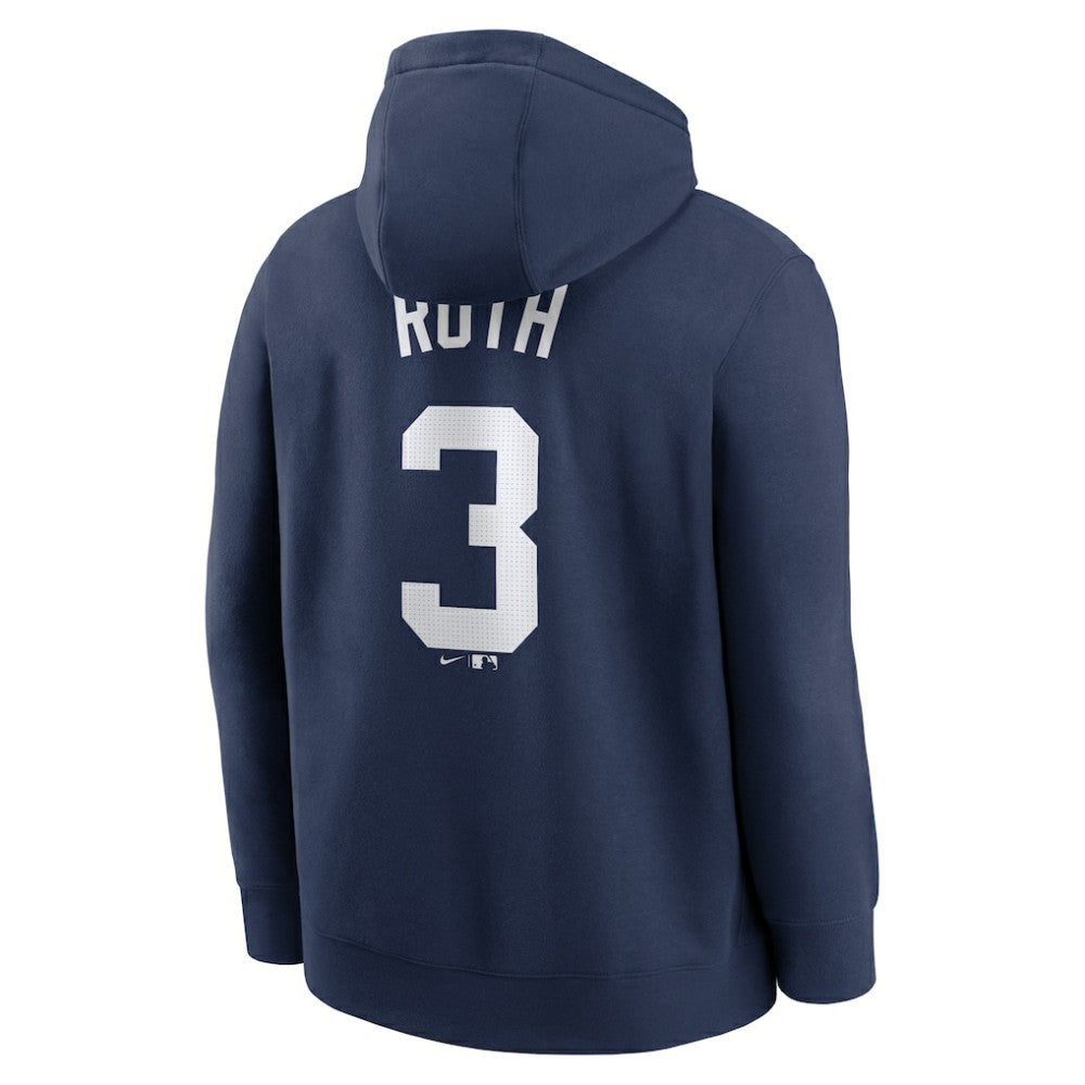 Babe Ruth New York Yankees Nike Retired Player Name & Number Club Pullover Hoodie | MLB Near me
