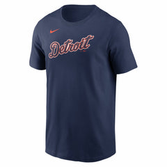 Detroit Tigers Nike Alternate Wordmark T-Shirt | MLB New