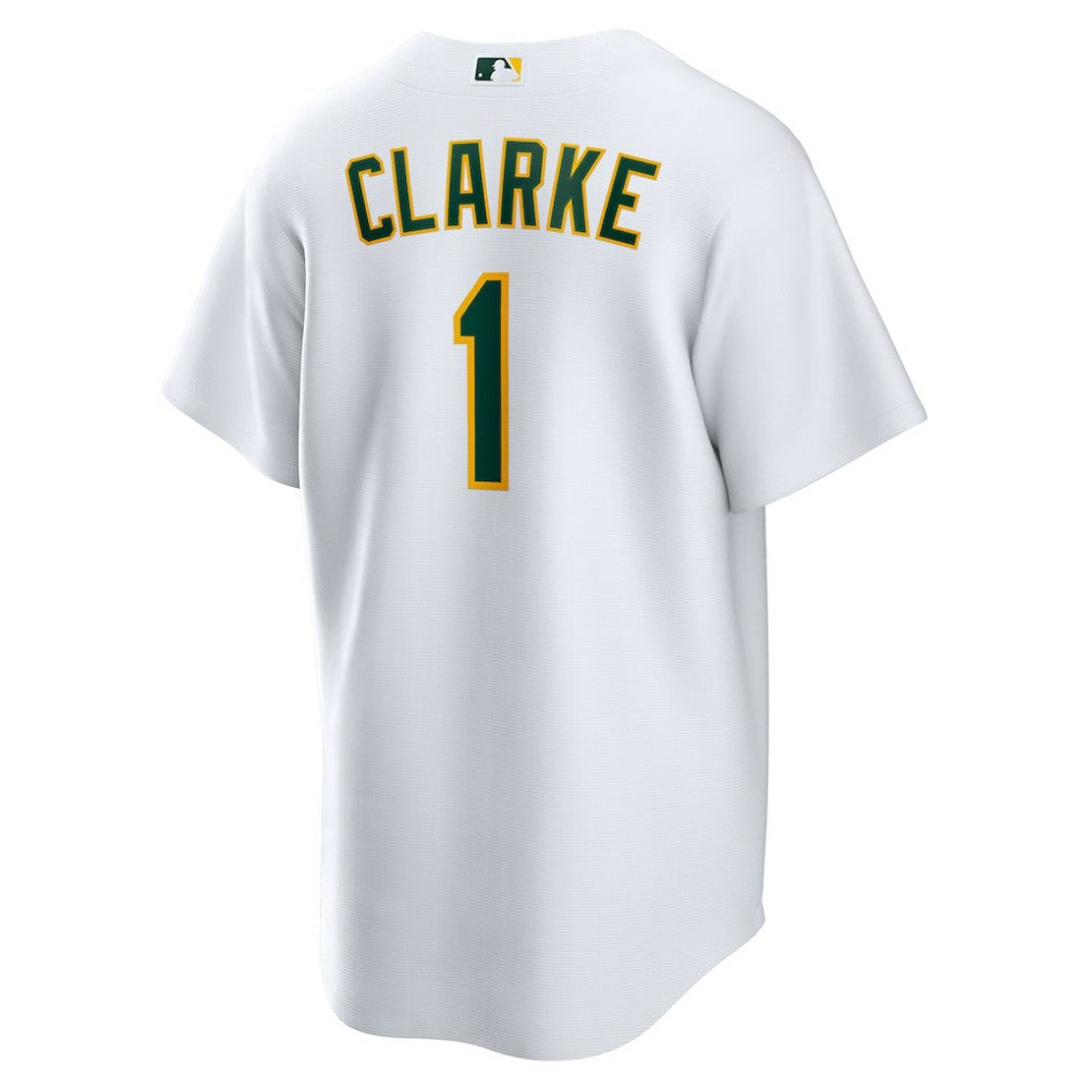 Denzel Clarke Athletics Nike Home Replica Jersey | MLB Shop