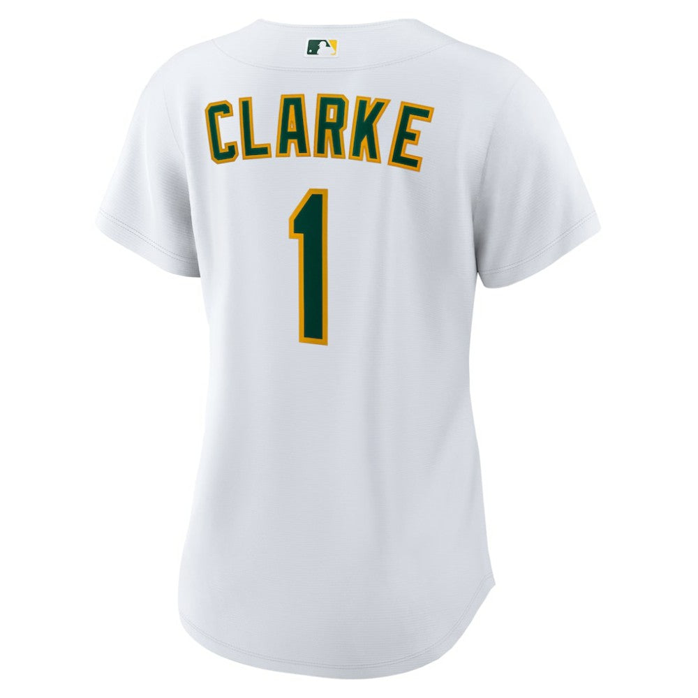 Denzel Clarke Athletics Nike Women's Home Replica Jersey | MLB Online