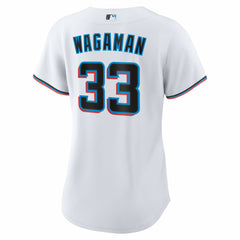 Eric Wagaman Miami Marlins Nike Women's Home Replica Jersey | MLB Sale