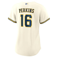 Blake Perkins Milwaukee Brewers Nike Women's Home Replica Jersey | MLB Online