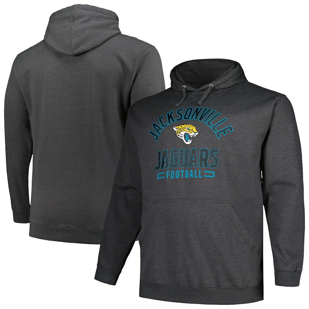 Jacksonville Jaguars Fanatics Big & Tall Pullover Hoodie
