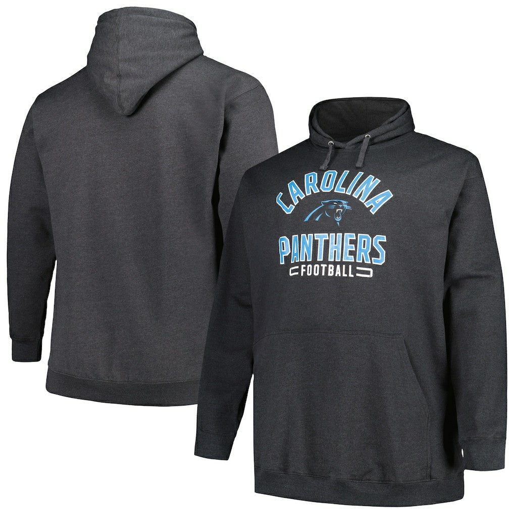 Carolina Panthers Fanatics Big & Tall Pullover Hoodie