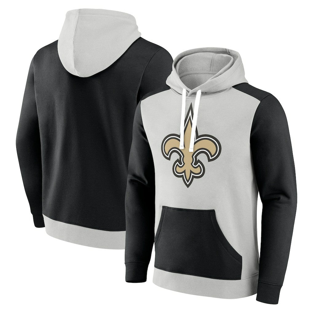 New Orleans Saints Fanatics Big & Tall Team Fleece Pullover Hoodie