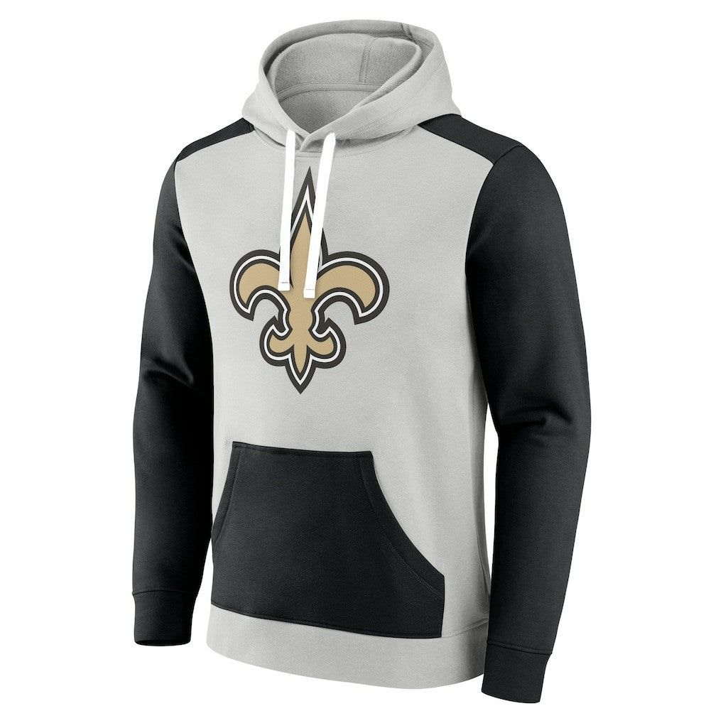 New Orleans Saints Fanatics Big & Tall Team Fleece Pullover Hoodie