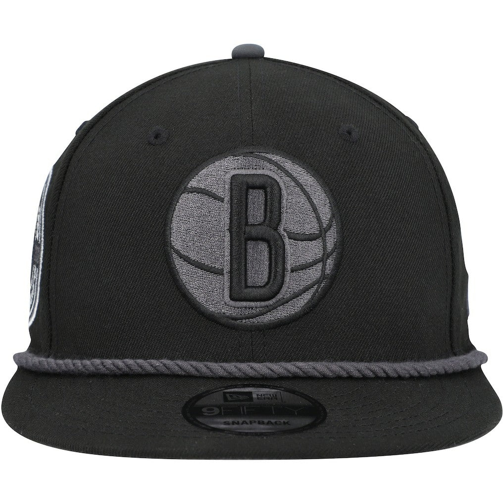 Brooklyn Nets Back Laurels 9FIFTY Snapback Hat Discount