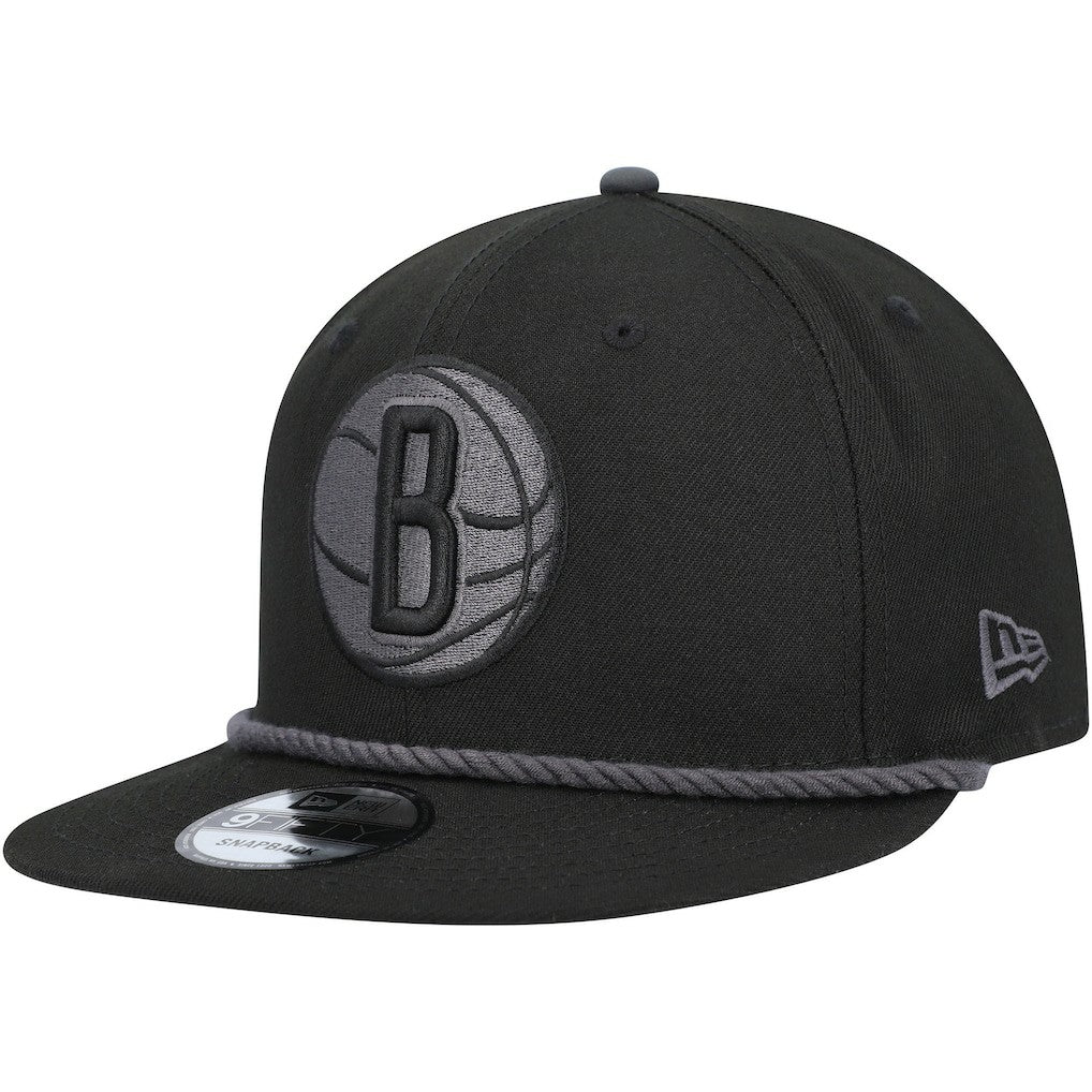 Brooklyn Nets Back Laurels 9FIFTY Snapback Hat Discount