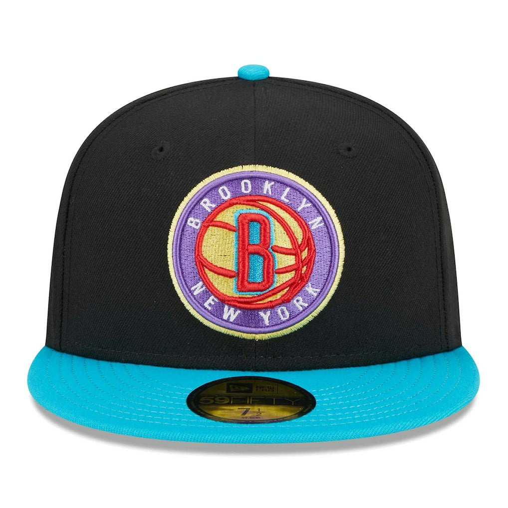 Brooklyn Nets Arcade Scheme 59FIFTY Fitted Hat Discount
