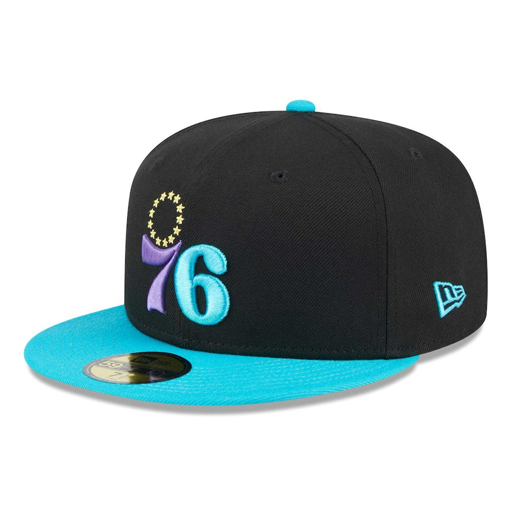 Philadelphia 76ers Arcade Scheme 59FIFTY Fitted Hat On Sale