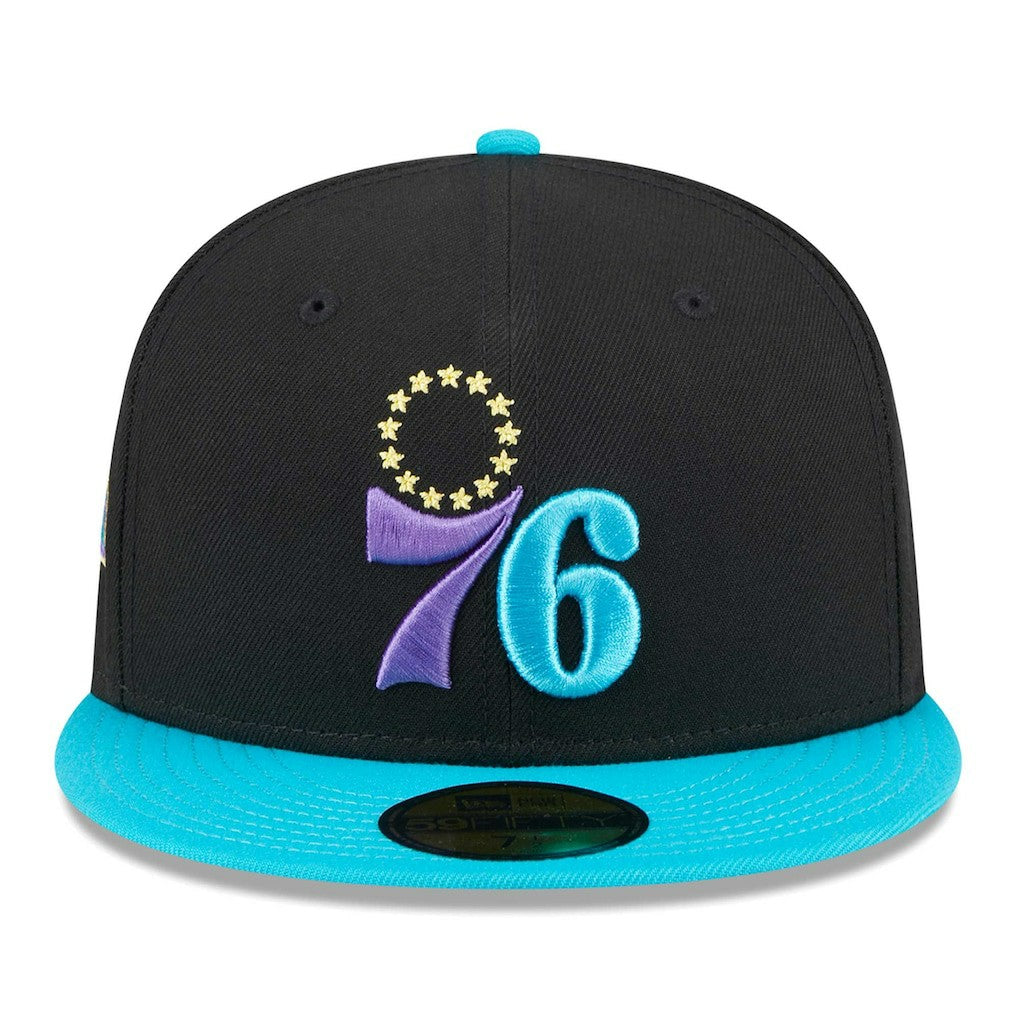Philadelphia 76ers Arcade Scheme 59FIFTY Fitted Hat On Sale