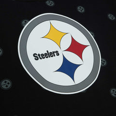 Pittsburgh Steelers Mitchell & Ness Allover Print Fleece Pullover Hoodie