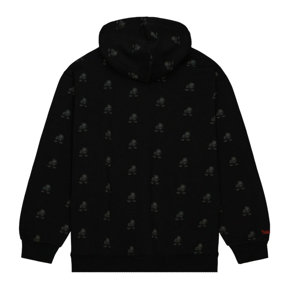 Cleveland Browns Mitchell & Ness Allover Print Fleece Pullover Hoodie