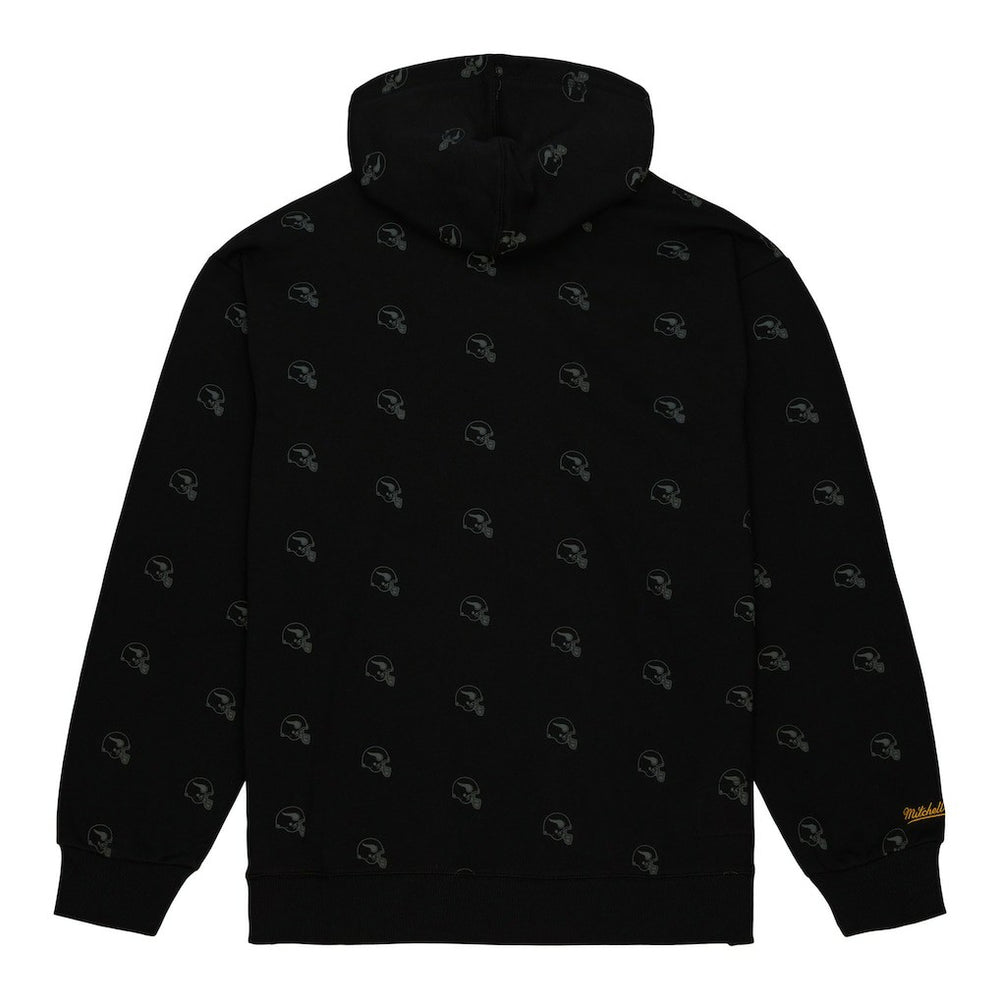Minnesota Vikings Mitchell & Ness Allover Print Fleece Pullover Hoodie