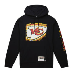 Kansas City Chiefs Mitchell & Ness Gridiron Classics Big Face 7.0 Pullover Hoodie