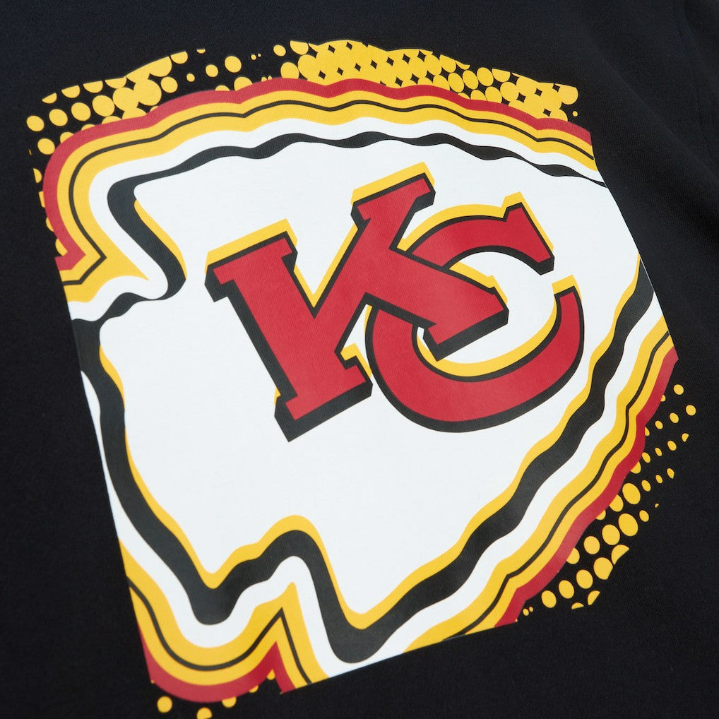 Kansas City Chiefs Mitchell & Ness Gridiron Classics Big Face 7.0 Pullover Hoodie