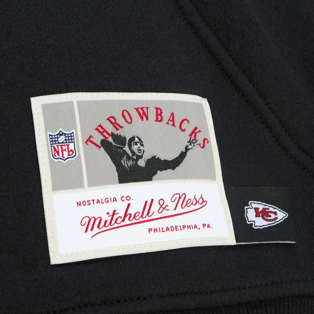 Kansas City Chiefs Mitchell & Ness Gridiron Classics Big Face 7.0 Pullover Hoodie