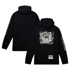 Las Vegas Raiders Mitchell & Ness Gridiron Classics Big Face 7.0 Pullover Hoodie