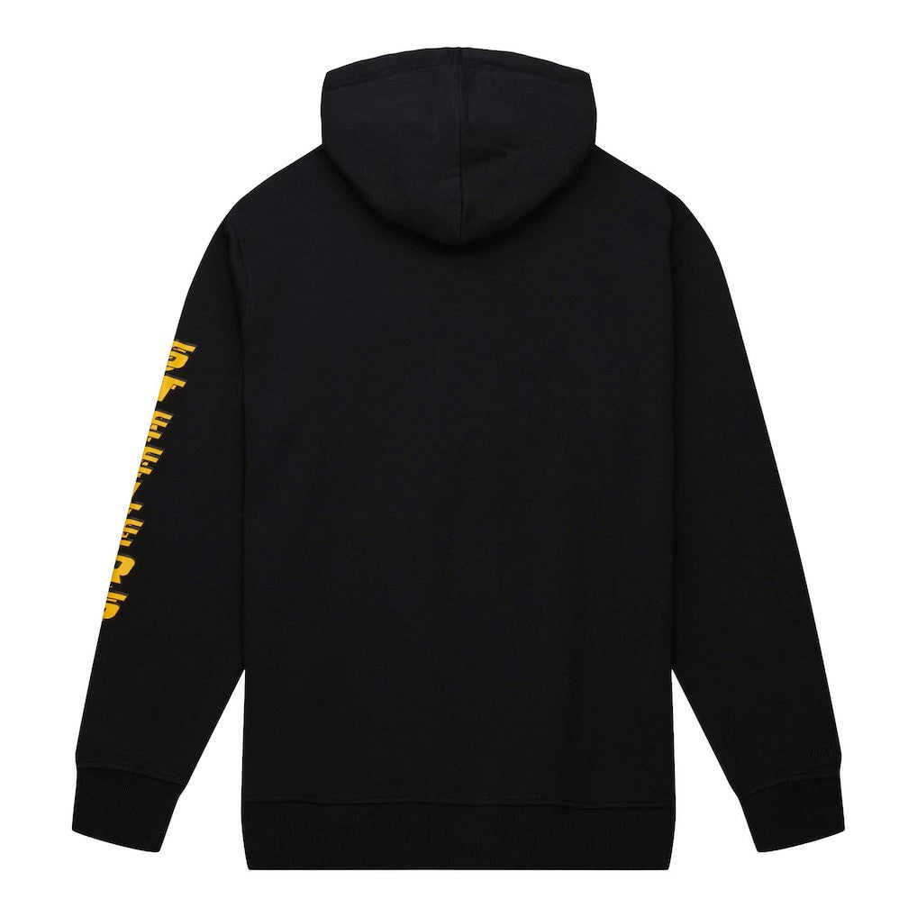 Pittsburgh Steelers Mitchell & Ness Gridiron Classics Big Face 7.0 Pullover Hoodie