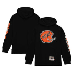Cincinnati Bengals Mitchell & Ness Gridiron Classics Big Face 7.0 Pullover Hoodie